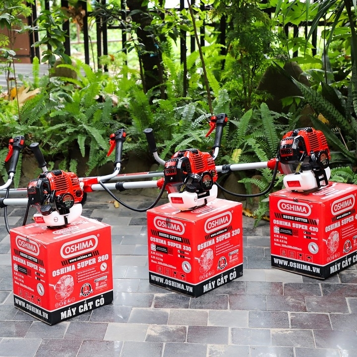 Máy Cắt Cỏ Oshima 2 Thì Super 260 700W