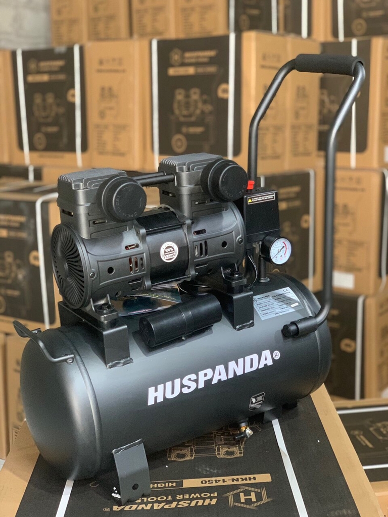 Máy Nén Khí Không Dầu Huspanda 1450W 30L HKN 1450