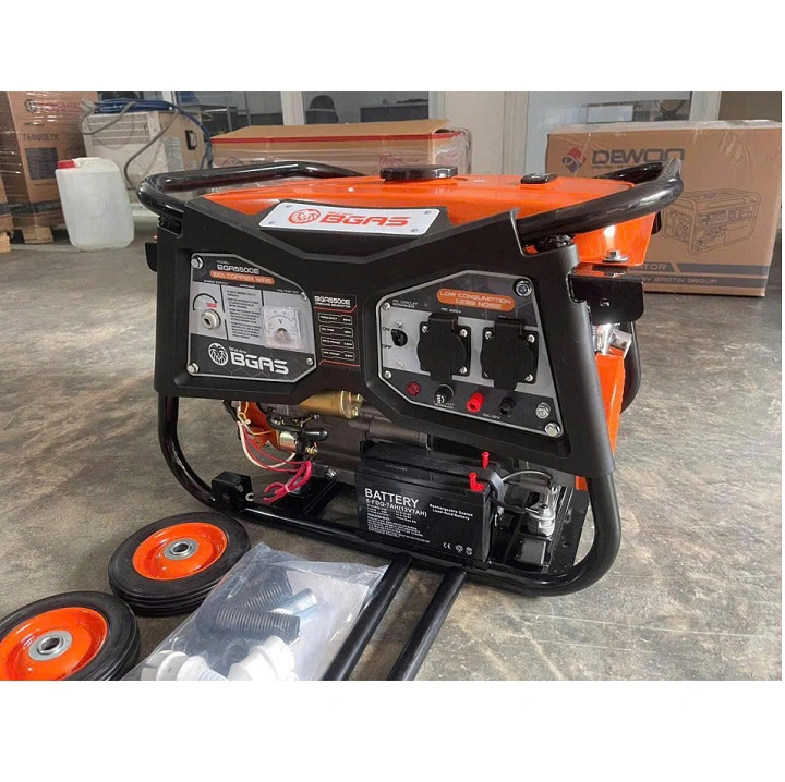 Máy Phát Điện Chạy Xăng 3.5KW Bgas BGA5500E Đề Nổ