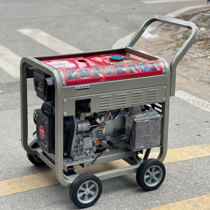 Máy Phát Điện Chạy Dầu 10KW Hakuda HKD10000P3TEP 3 Pha