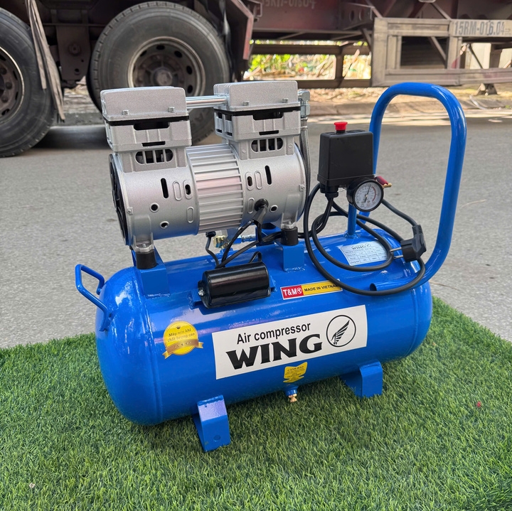 Máy Nén Khí Không Dầu 1HP 30L Wing TW-OF750-30L