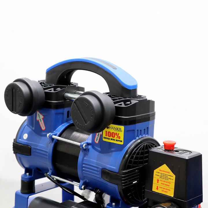 Máy Nén Khí Không Dầu 1.5HP 12L Hankil 12-1.5