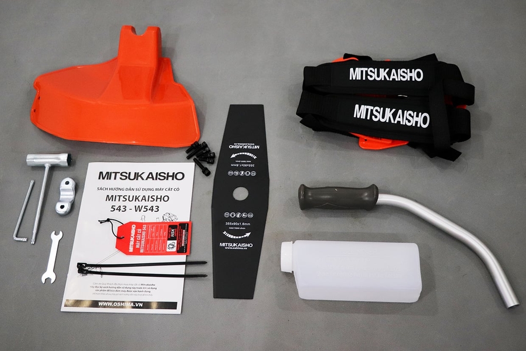 Máy Cắt Cỏ 2 Thì 1700W Mitsukaisho 543