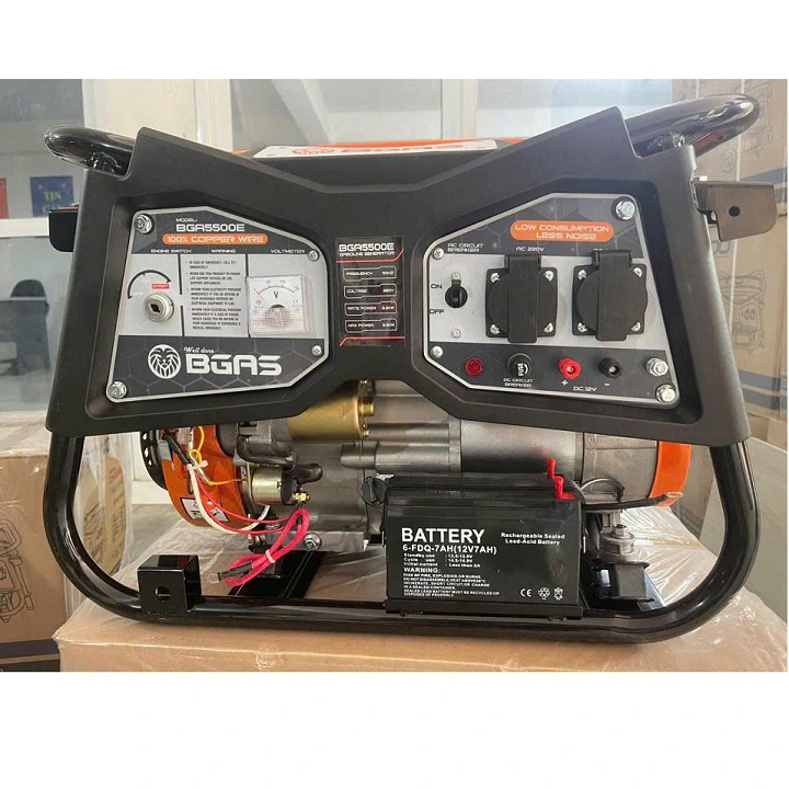 Máy Phát Điện Chạy Xăng 3.5KW Bgas BGA5500E Đề Nổ