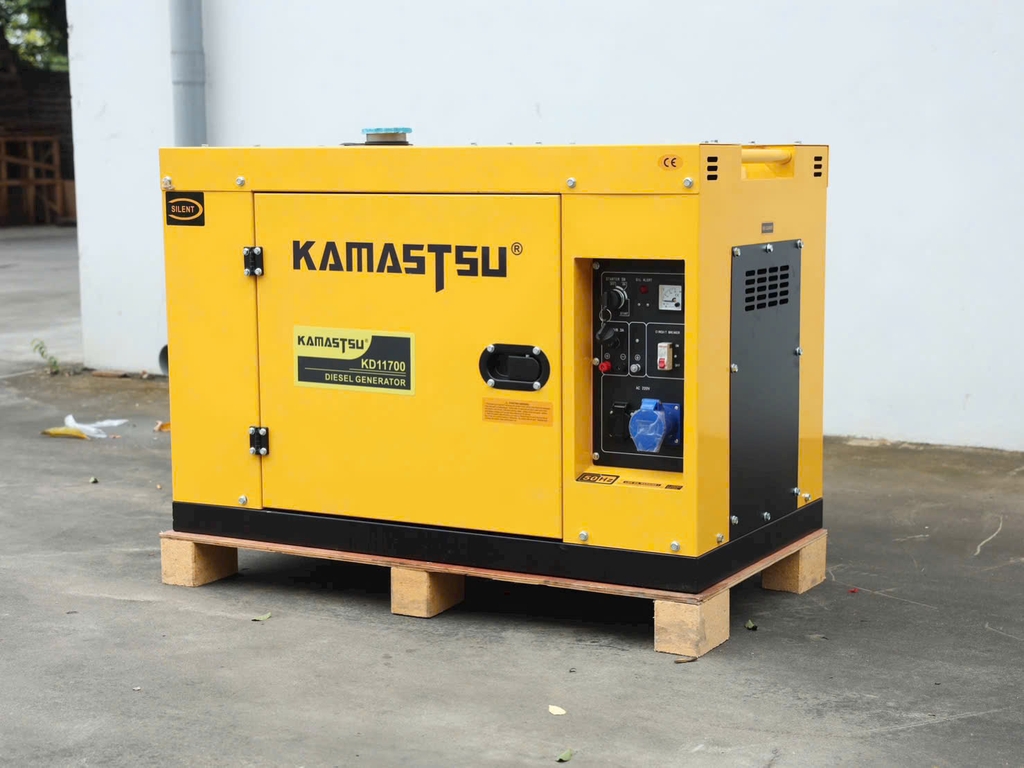 Máy Phát Điện Chạy Dầu Kamastsu 9KW KD11700