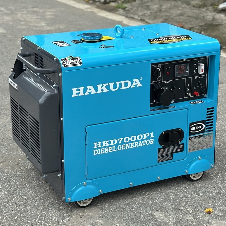 Máy Phát Điện Chạy Dầu Hakuda 7KW HKD7000P1