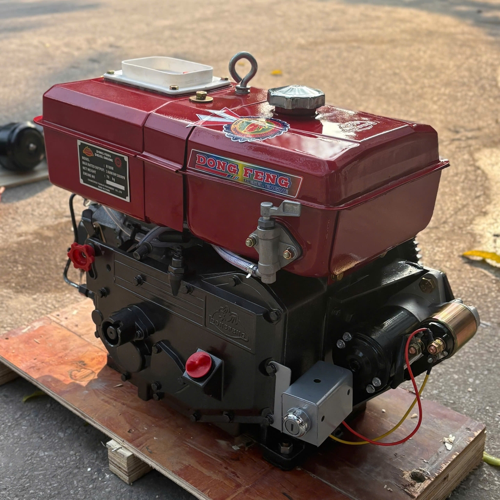 Đầu Nổ Chạy Dầu Dongfeng 8HP D8 R180M Đề