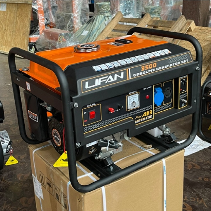 Máy Phát Điện 2.5Kw Chạy Xăng Lifan LF3500