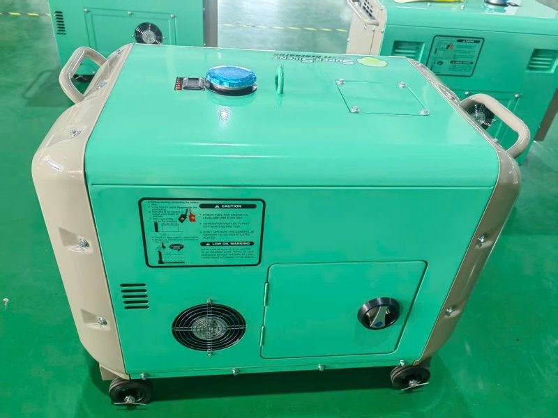 Máy Phát Điện Chạy Dầu Cách Âm 5KW NikiPro DCA5500