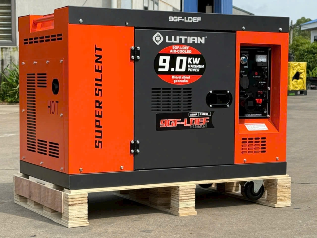 Máy Phát Điện Chạy Dầu Lutian 9KW 9GF-LDEF