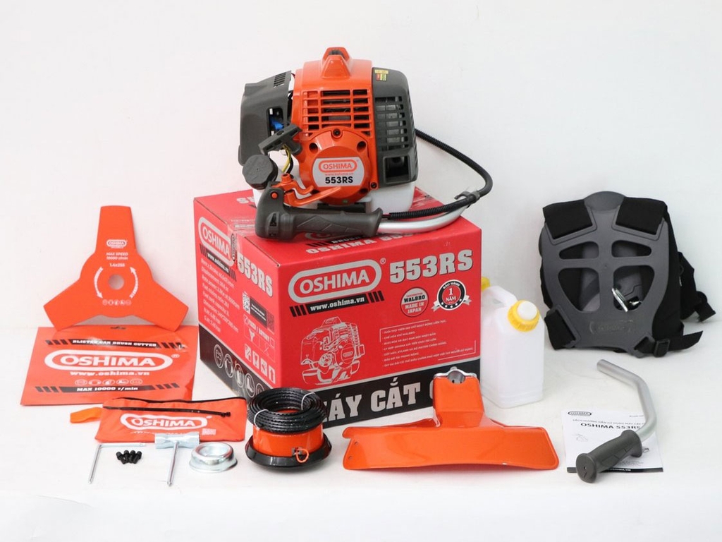 Máy Cắt Cỏ 2 Thì Oshima 553RS 2.3kW