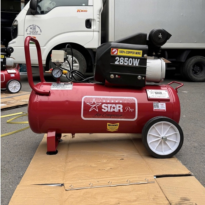 Máy Nén Khí Có Dầu Star 2850W 55L ST55PRO