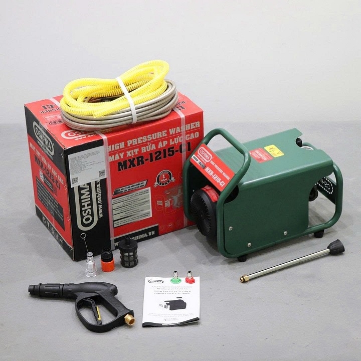 Máy Rửa Xe Oshima MXR-1215-C1 2800W 2.8kW
