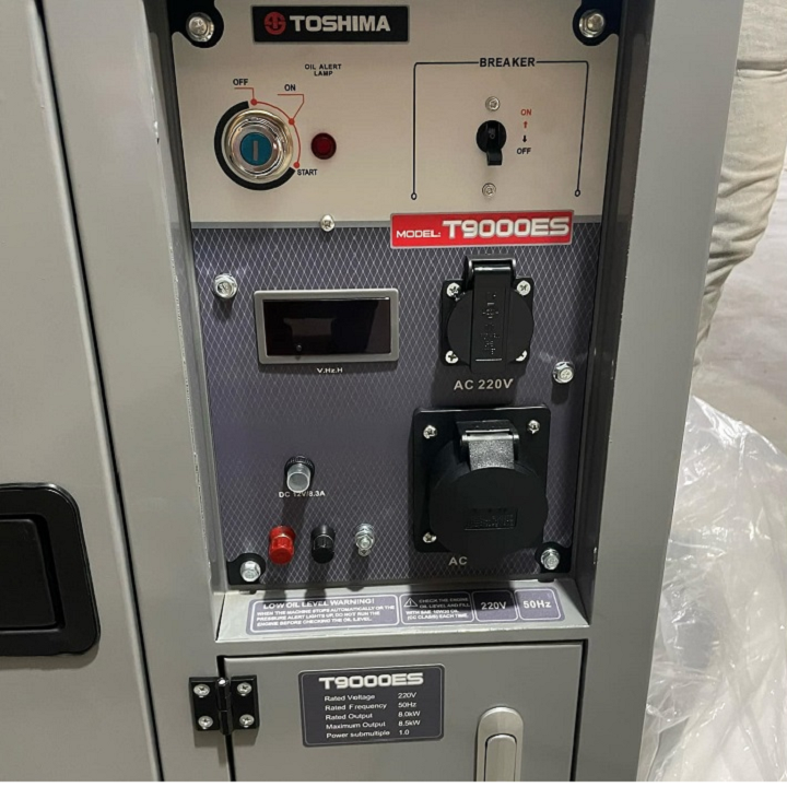 Máy Phát Điện Chạy Dầu TOSHIMA T9000ES 8KW