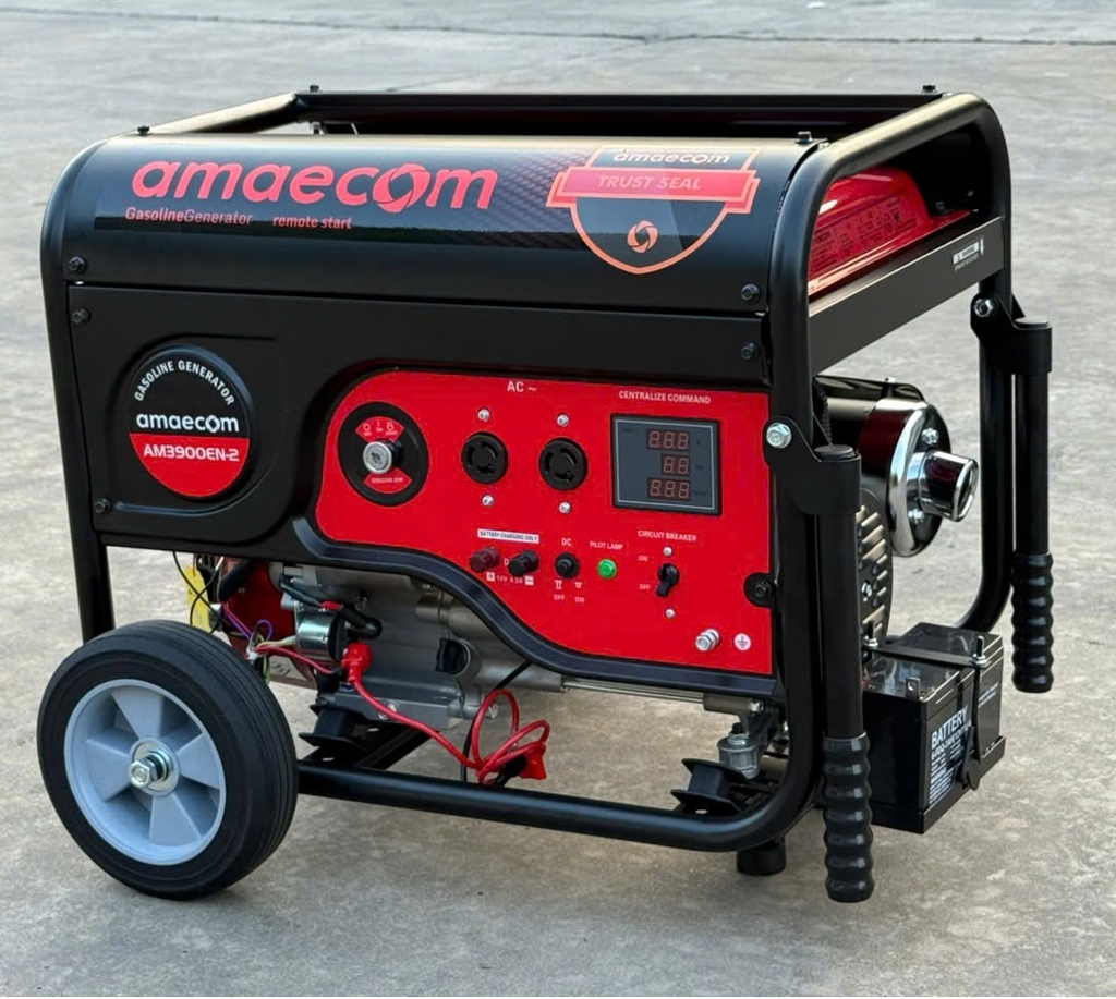 Máy Phát Điện Chạy Xăng 3KW Có Đề Amaecom AM3900EN-2