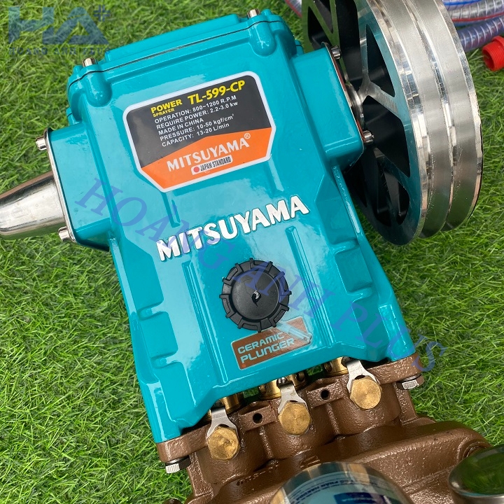 Đầu Xịt Áp Lực Mitsuyama TL-599-CP Piston Sứ