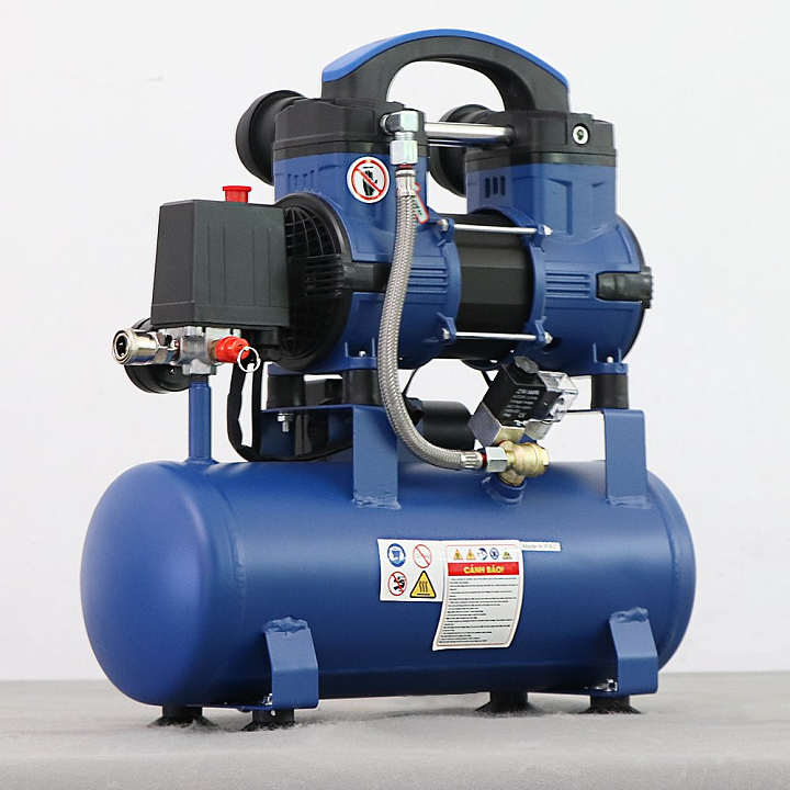 Máy Nén Khí Không Dầu 1.5HP 12L Hankil 12-1.5