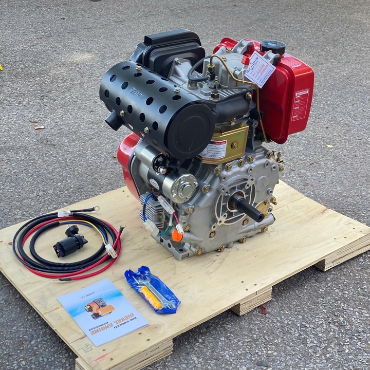 Động Cơ Dầu Hakuda 11.6HP HKD192FE Có Đề