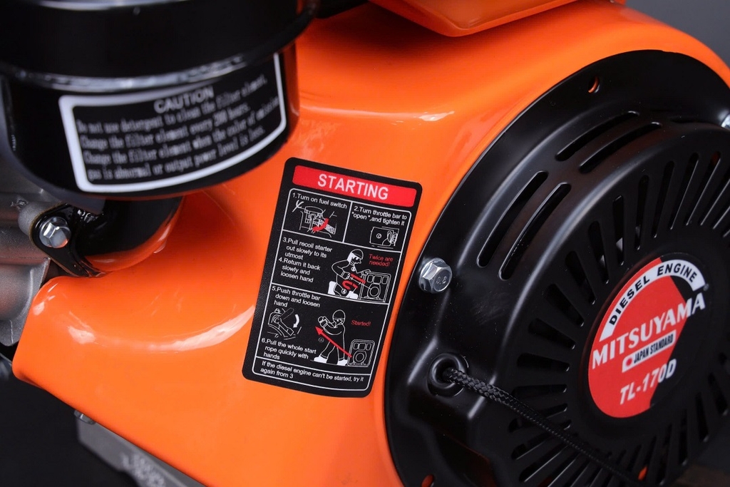 Động Cơ Dầu Mitsuyama 4.5HP TL-170D