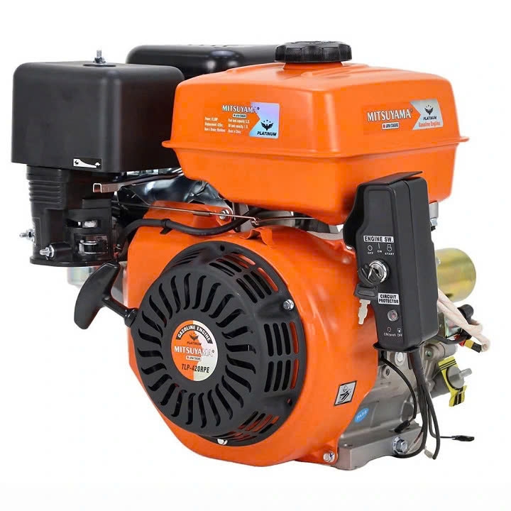 Động Cơ Xăng Mitsuyama Platinum 16Hp TLP-420RPE Đề Điện