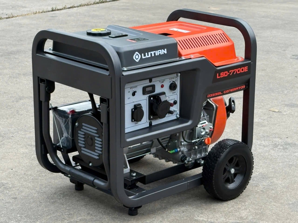 Máy Phát Điện Chạy Dầu Lutian 7KW LSD-7700E