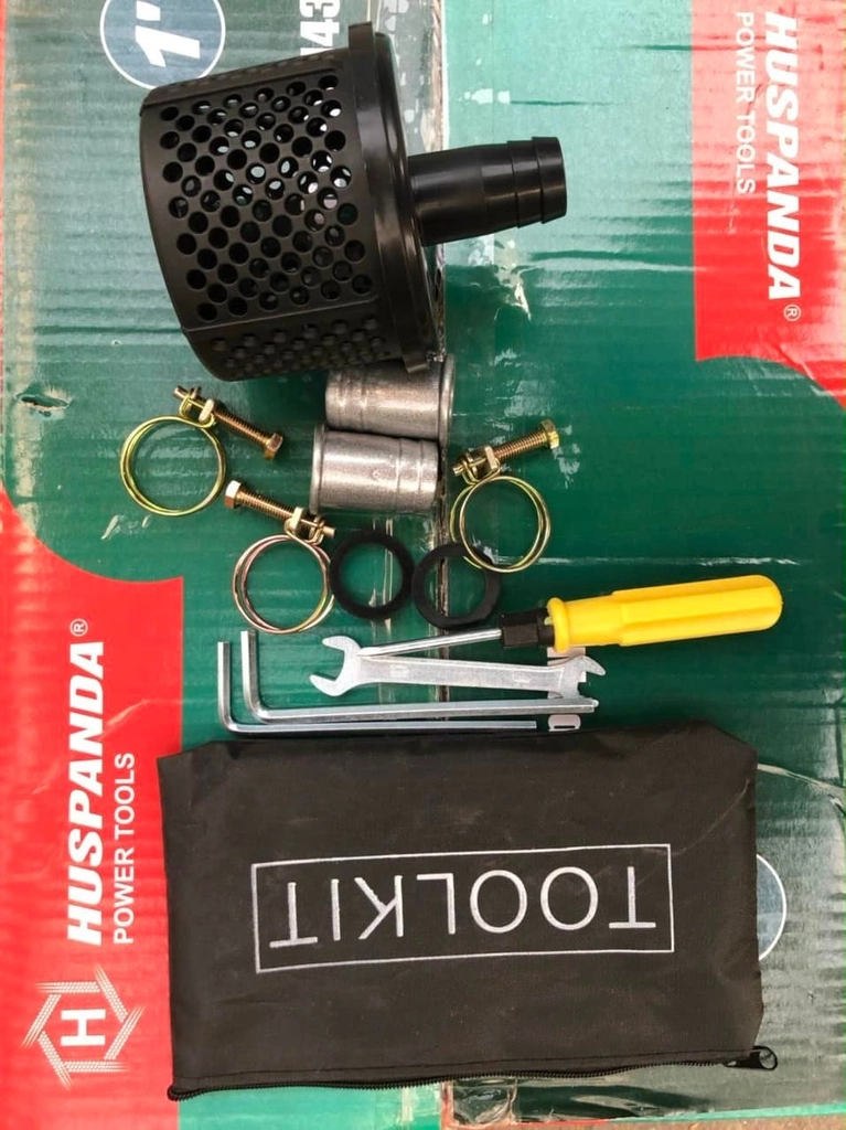 Máy Bơm Nước Chạy Xăng 2 Thì 1500W Huspanda HBN 4301