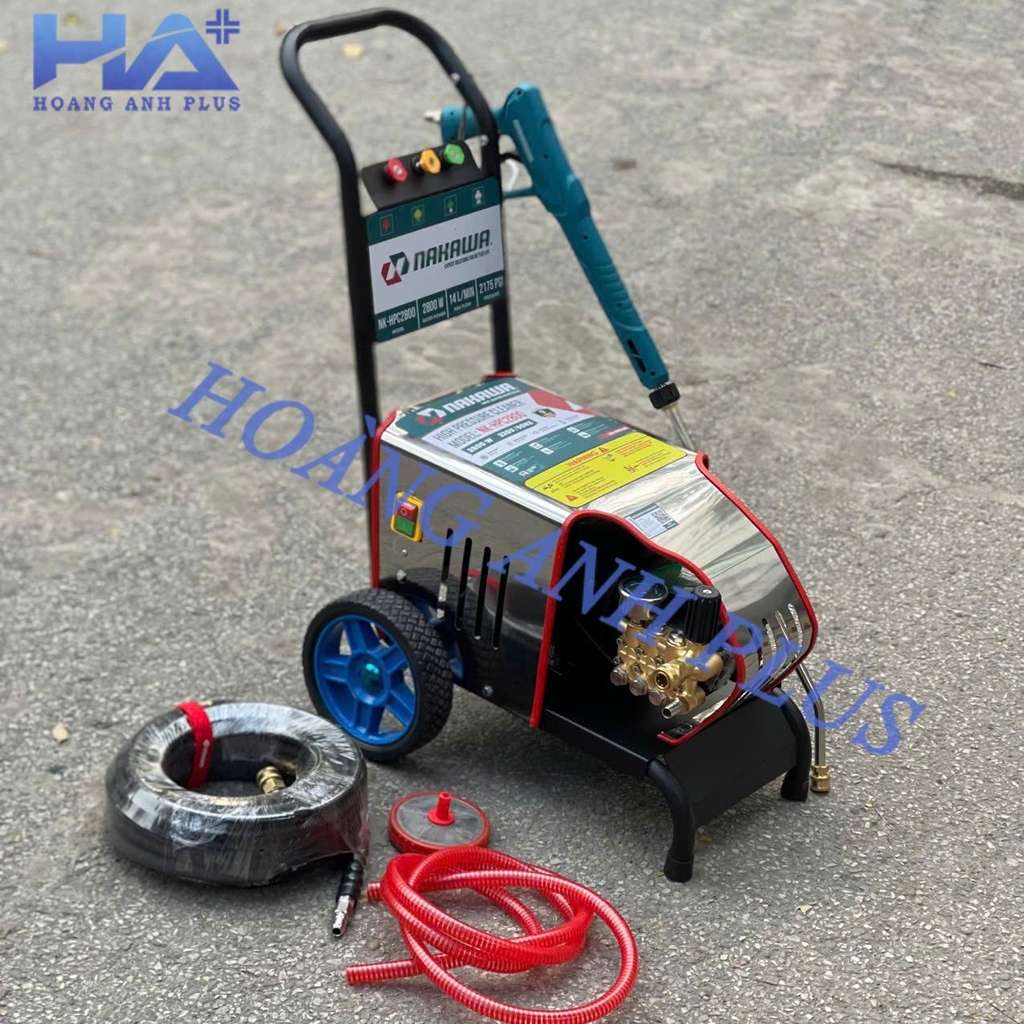 Máy Rửa Xe Cao Áp Nakawa 2.8KW 2175 PSI NK-HPC2800