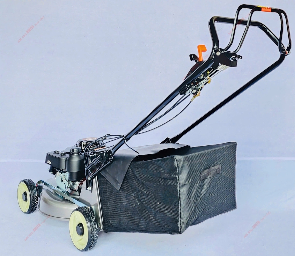 Máy Cắt Cỏ Đẩy Tay Tự Hành Honda GX160 Amita AM-550 4.4HP Cao Cấp