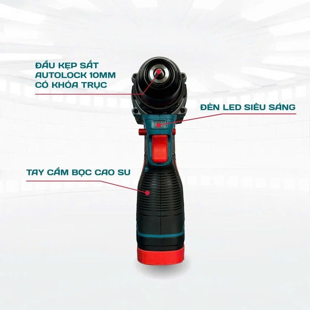 Máy Khoan Pin 3 Chức Năng Nakawa 16v NK-KD1610/60PLUS