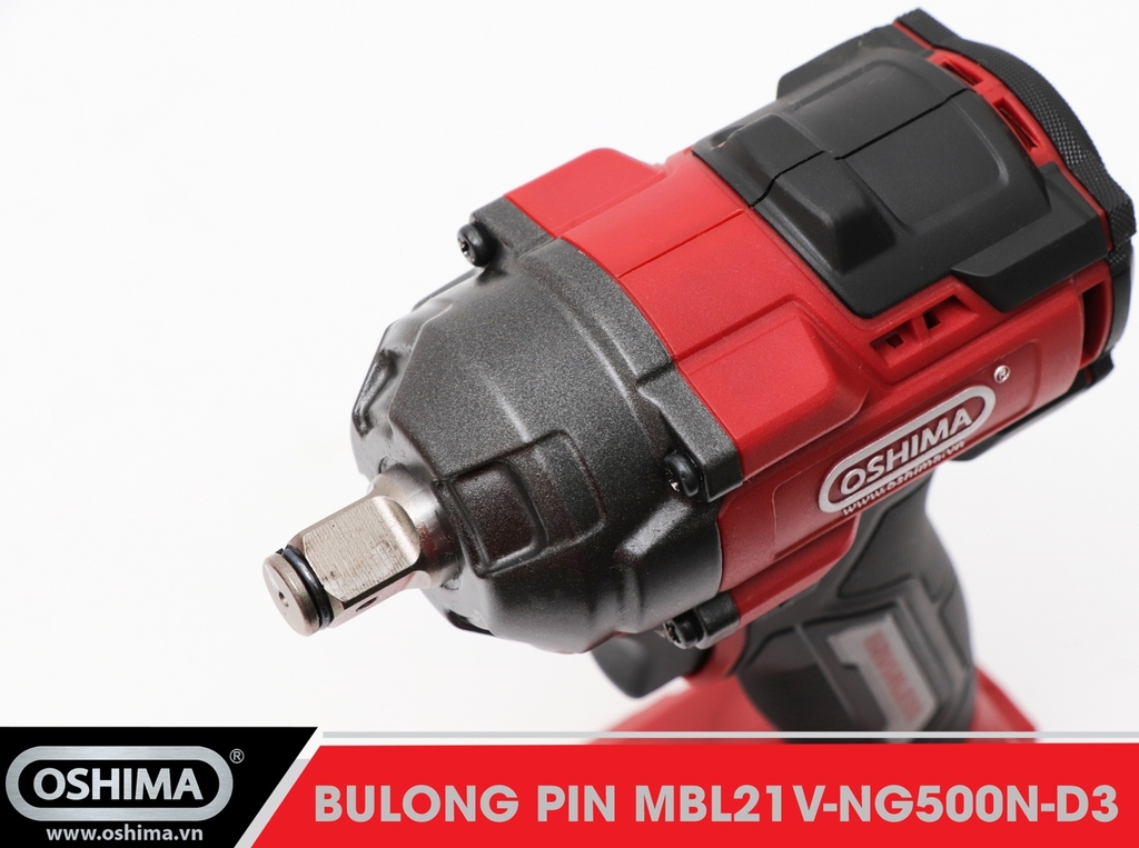 Máy Mở Bu Lông Pin Lithium Oshima MBL21V-NG500N-D3