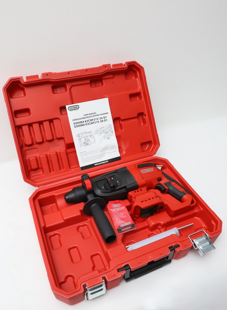 Máy Khoan 3CN Pin Lithium Oshima K3CNP21V-26-D1