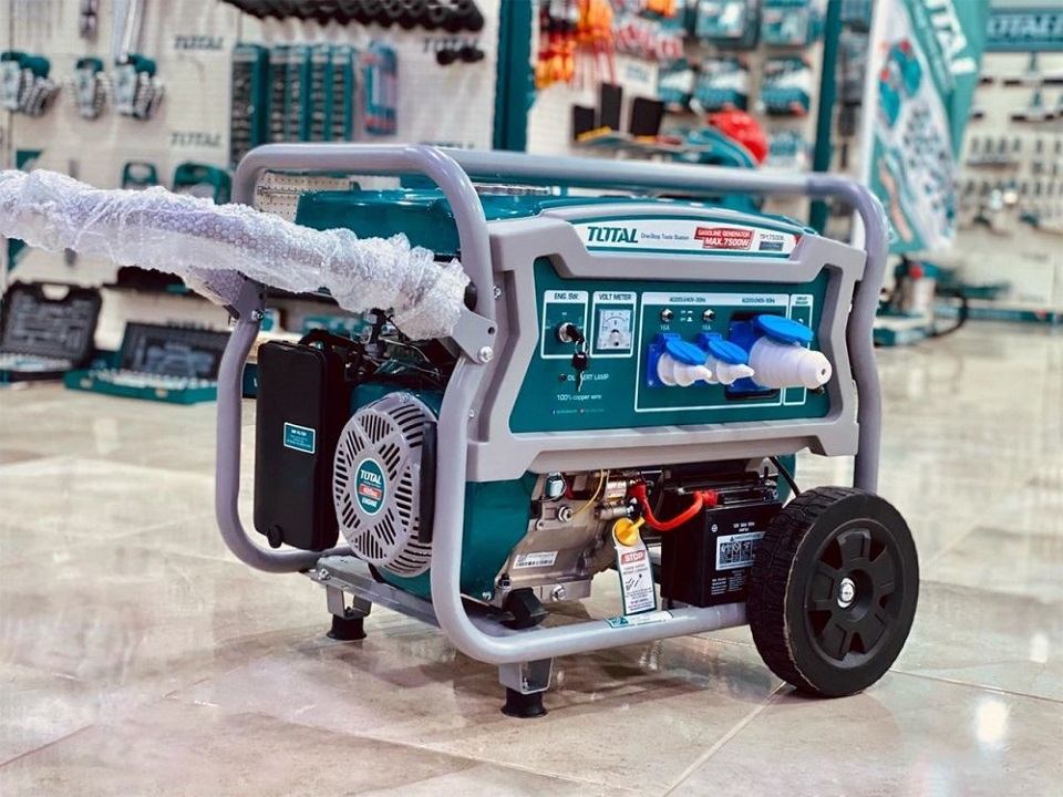 Máy Phát Điện Chạy Xăng Total 7.5KW TP175006