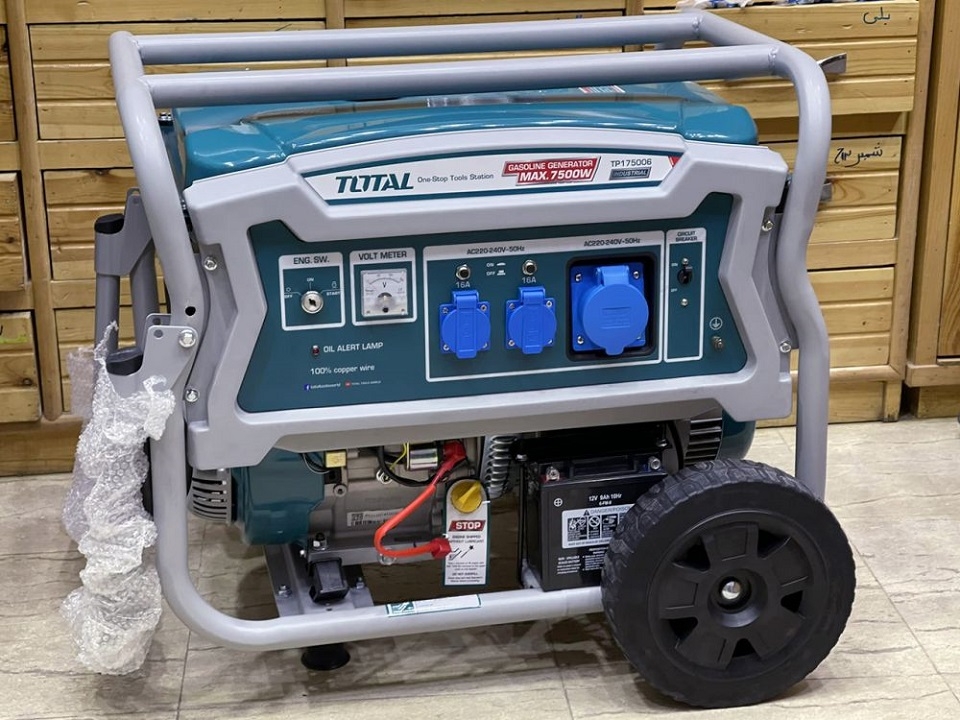Máy Phát Điện Chạy Xăng Total 7.5KW TP175006