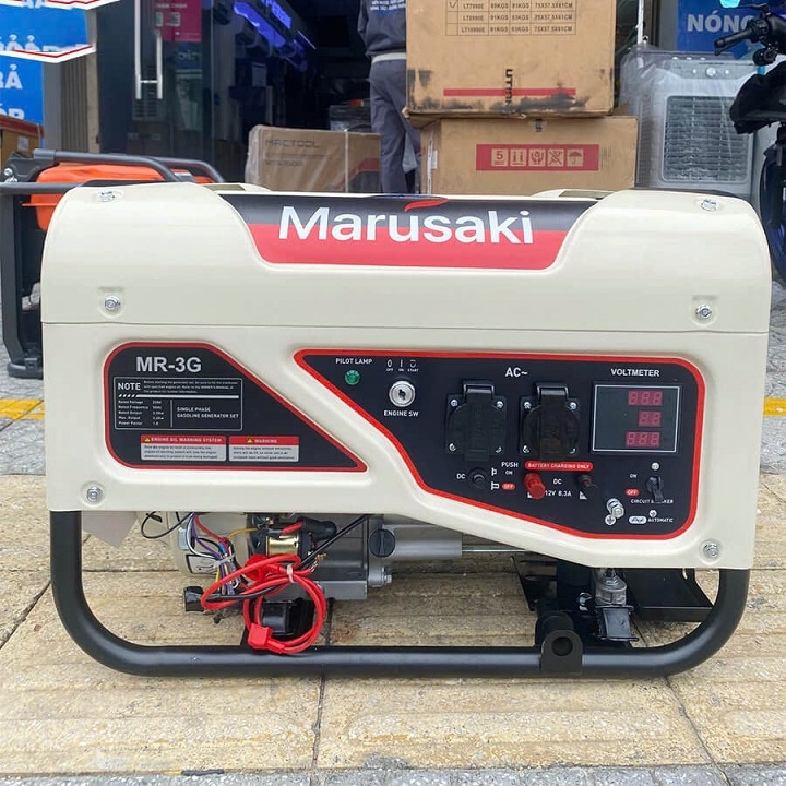 Máy Phát Điện Chạy Xăng 3Kw Marusaki MR-3G