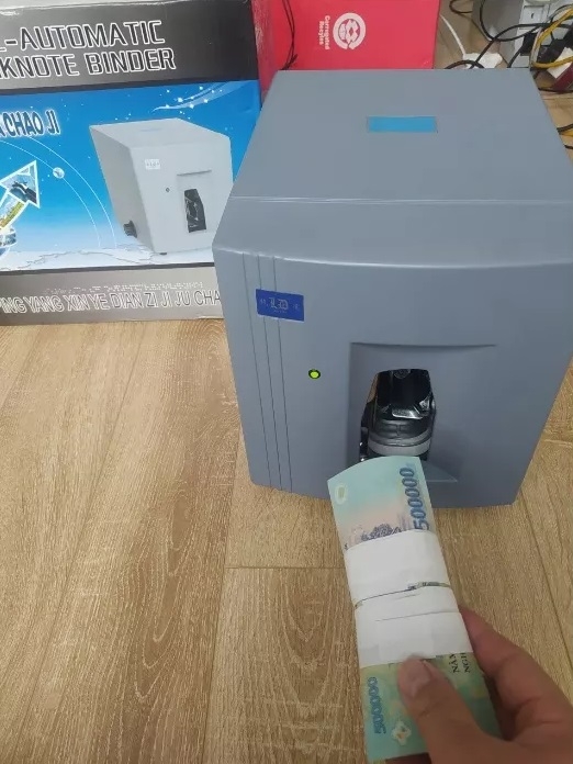 Máy Bó Tiền LDA Đai Giấy Nhập Khẩu