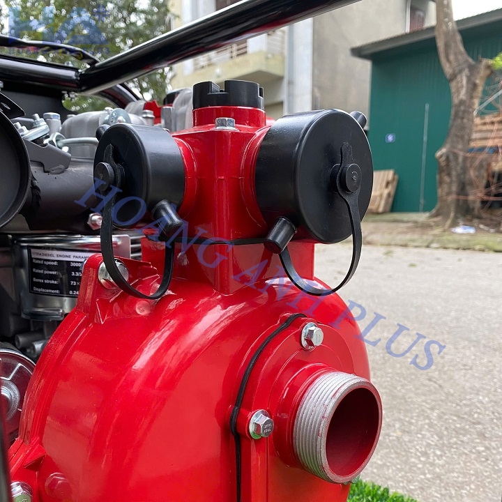 Máy Bơm Nước Chạy Dầu Cứu Hoả Hakuda 6.5HP HKD50MBE Đề