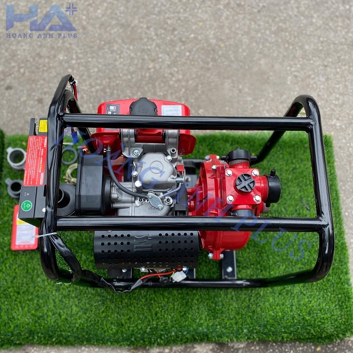 Máy Bơm Nước Chạy Dầu Cứu Hoả Hakuda 6.5HP HKD50MBE Đề