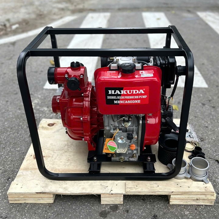Máy Bơm Nước Cao Áp 6.6KW Hakuda MBNCA80DNE