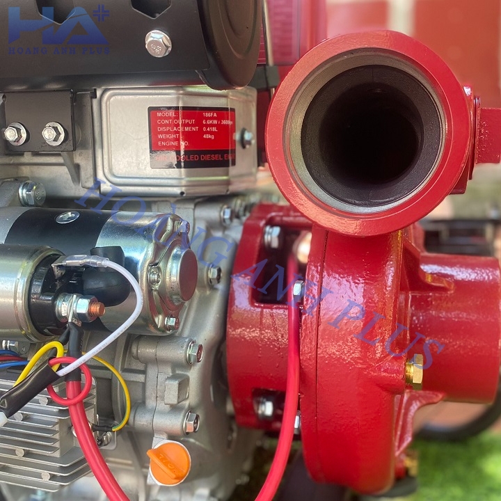 Máy Bơm Nước Chạy Dầu Cao Áp Koop 6.6Kw KDP80CBE