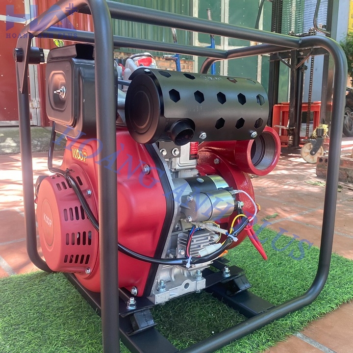 Máy Bơm Nước Chạy Dầu Cao Áp Koop 6.6Kw KDP80CBE
