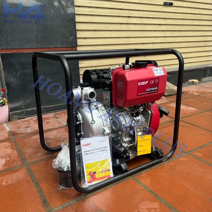 Máy Bơm Nước Chạy Dầu Koop 6.6Kw KDP50HB