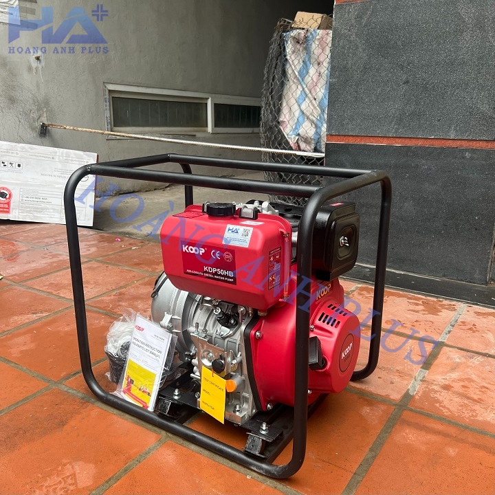 Máy Bơm Nước Chạy Dầu Koop 6.6Kw KDP50HB