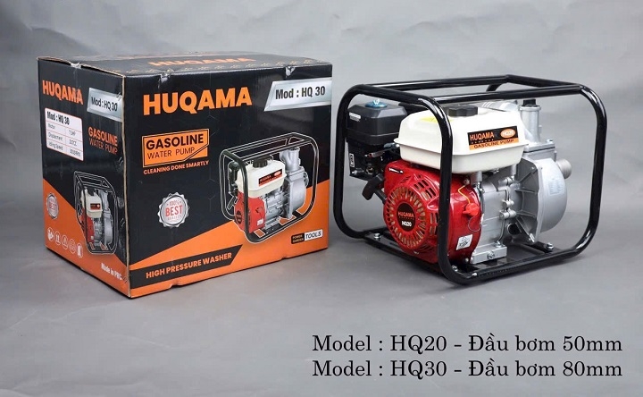 Máy Bơm Nước Chạy Xăng 6.5HP Huqama HQ30