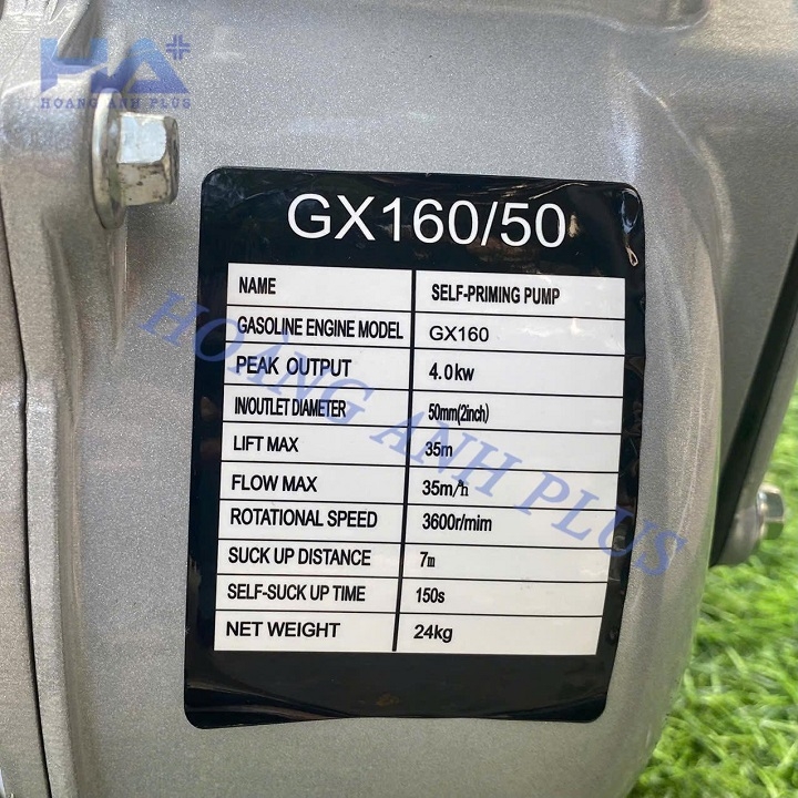 Máy Bơm Nước Chạy Xăng 6.5Hp Yamanisan GX160/50