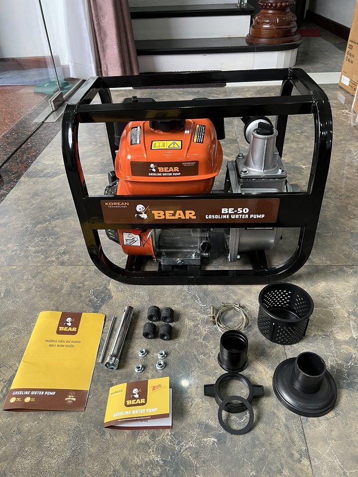 Máy Bơm Nước Chạy Xăng Bear 5.5HP BE-50