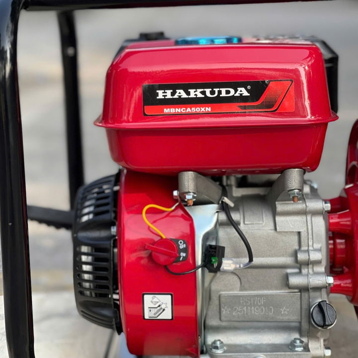 Máy Bơm Nước Chạy Xăng Cứu Hỏa Hakuda 7.5HP MBNCA50XN
