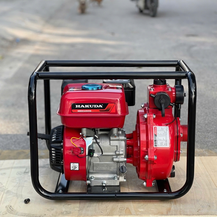 Máy Bơm Nước Chạy Xăng Cứu Hỏa Hakuda 7.5HP MBNCA50XN