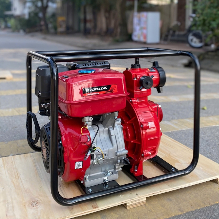Máy Bơm Nước Chạy Xăng Cứu Hỏa Hakuda 16HP MBNCA80XN
