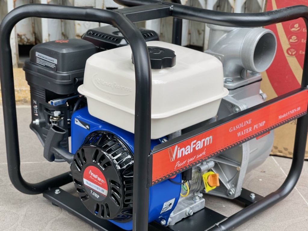 Máy Bơm Nước Chạy Xăng Vinafarm 6.5HP VNBN-80