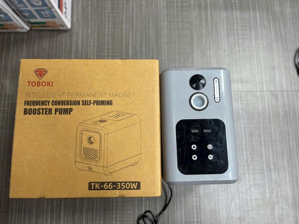 Máy Bơm Tăng Áp Biến Tần 350W Toboki TK-66-350W